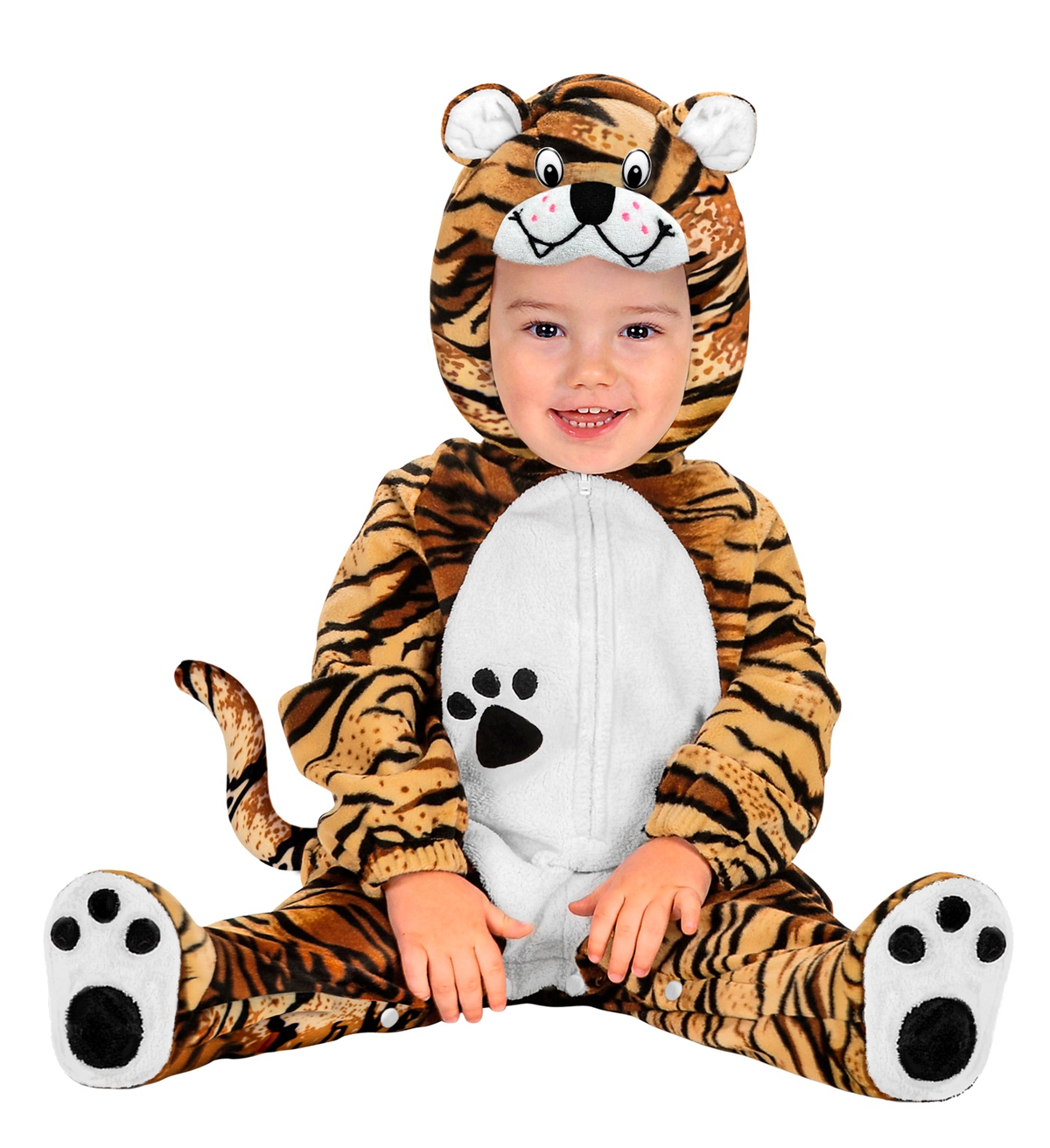 Costume Vestito Abito Travestimento Carnevale Bambino Tigrotto