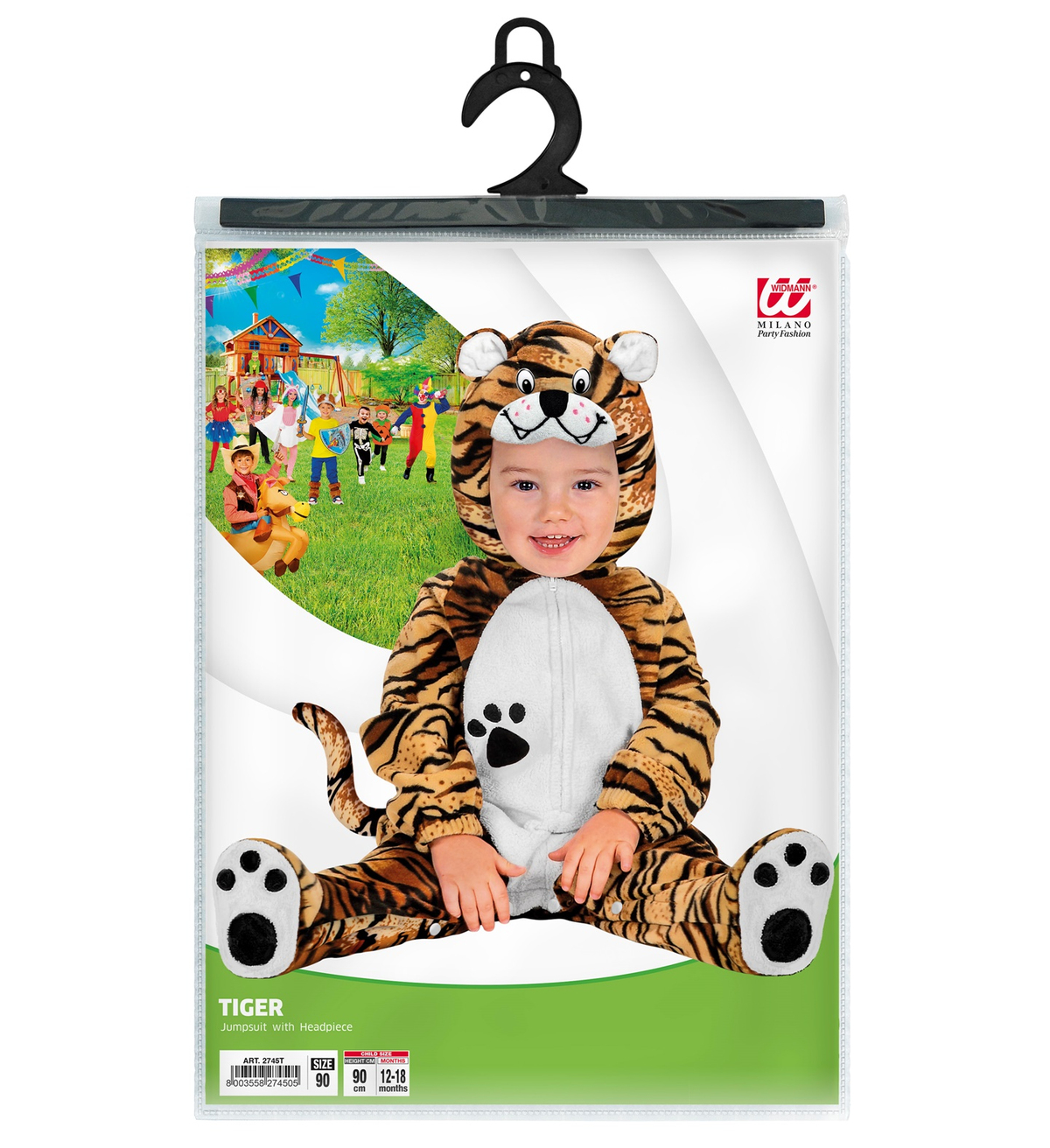 Costume Vestito Abito Travestimento Carnevale Bambino Tigrotto