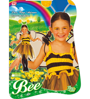 Costume Vestito Abito Travestimento Carnevale Bambina Ape -