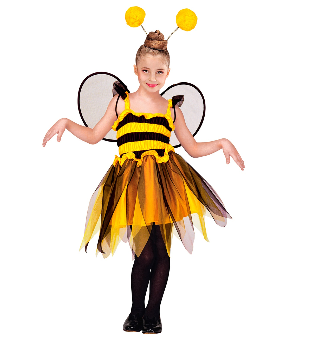 Costume Vestito Abito Travestimento Carnevale Bambina Ape -