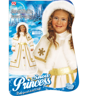 Costume Vestito Abito Travestimento Carnevale Bambina Principessa Delle Nevi