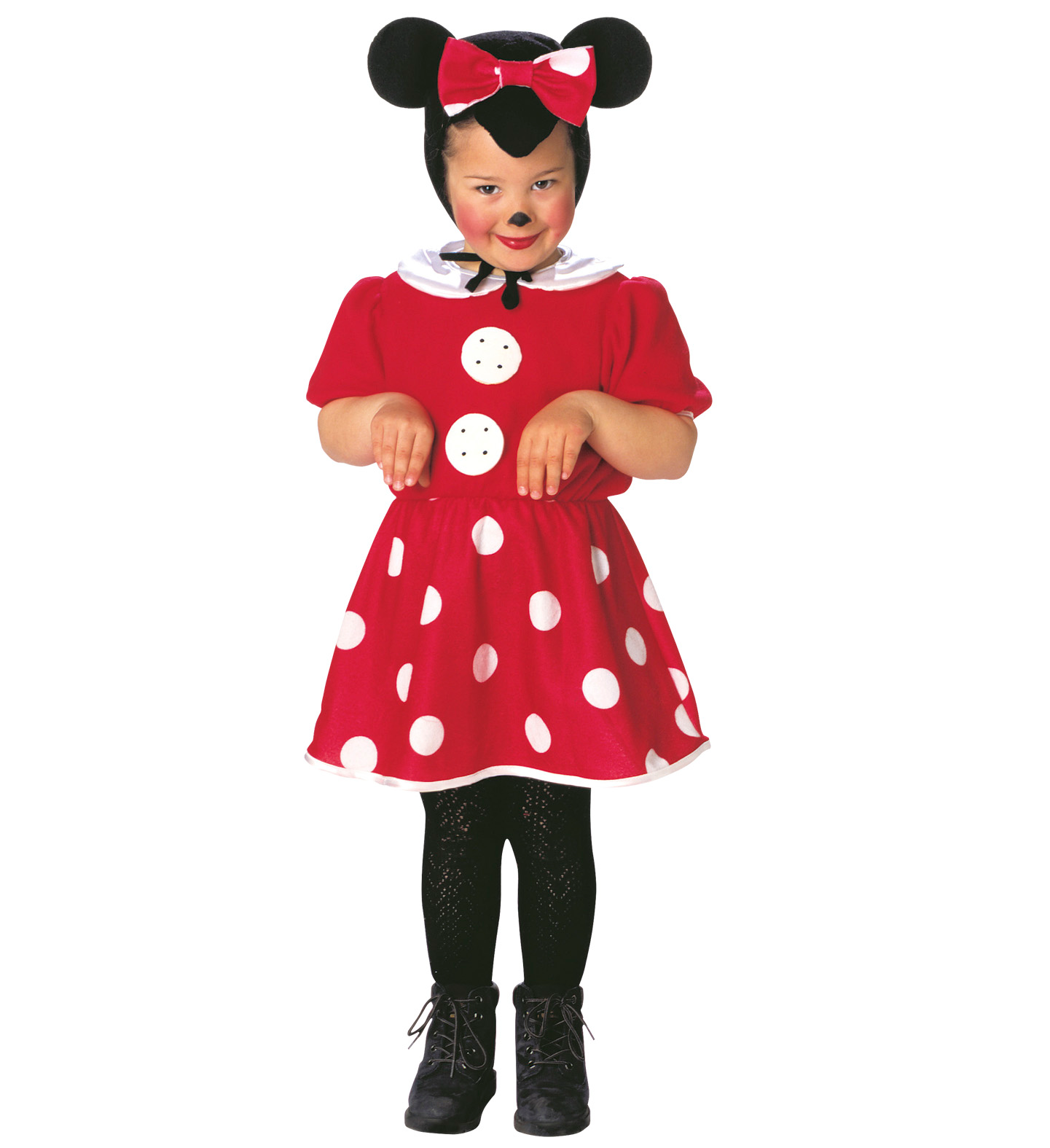 Costume Vestito Abito Travestimento Carnevale Bambina Topina-