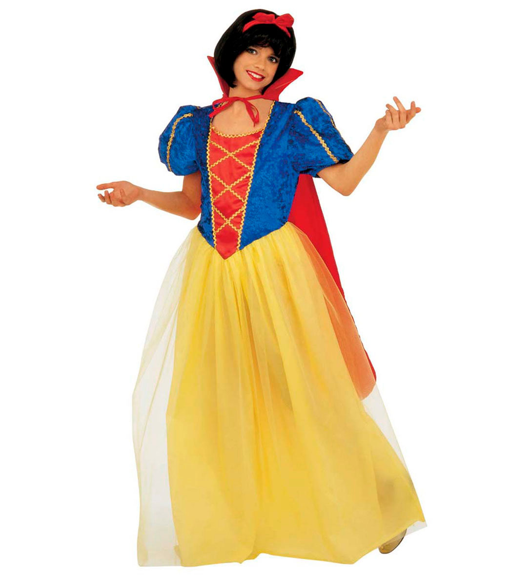 Costume Vestito Abito Travestimento Carnevale Ragazza Principessa Delle Favole