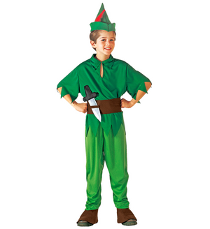 Costume Vestito Abito Travestimento Carnevale Bambino Peter