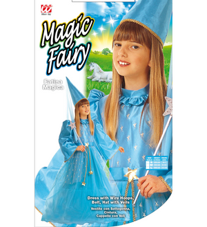Costume Vestito Abito Travestimento Carnevale Bambina Fatina Magica