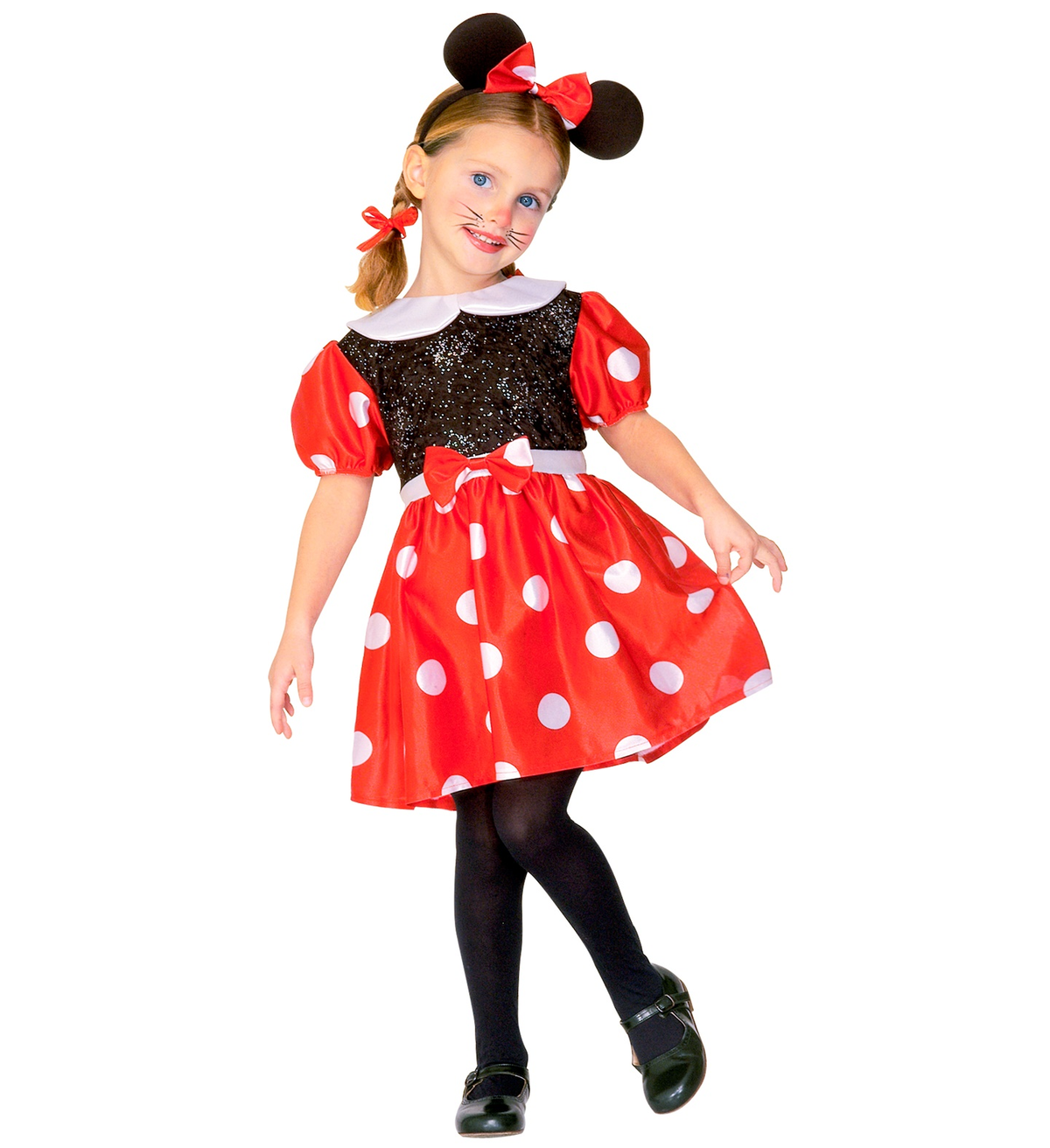 Costume Vestito Abito Travestimento Carnevale Bambina Topina