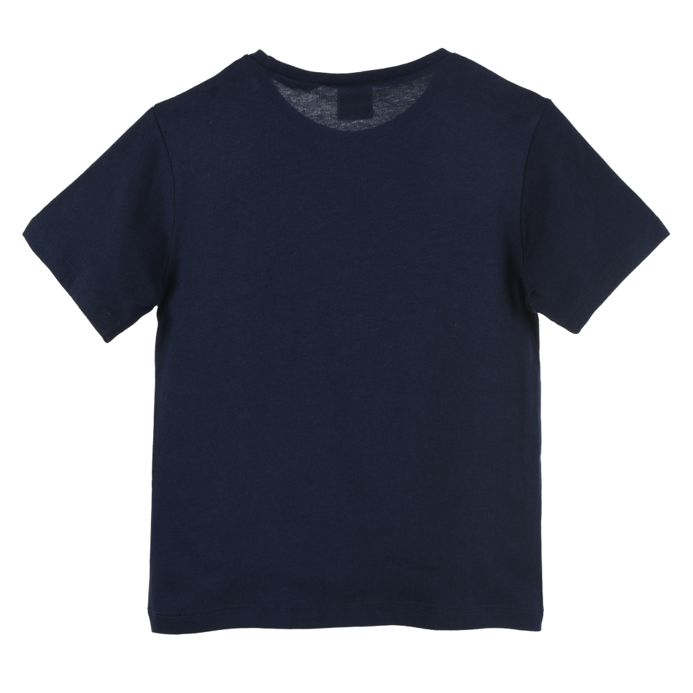 T-Shirt M.c. Spiderman MARVEL Maglietta Bambino 100% Cotone - Ex1189bioblu