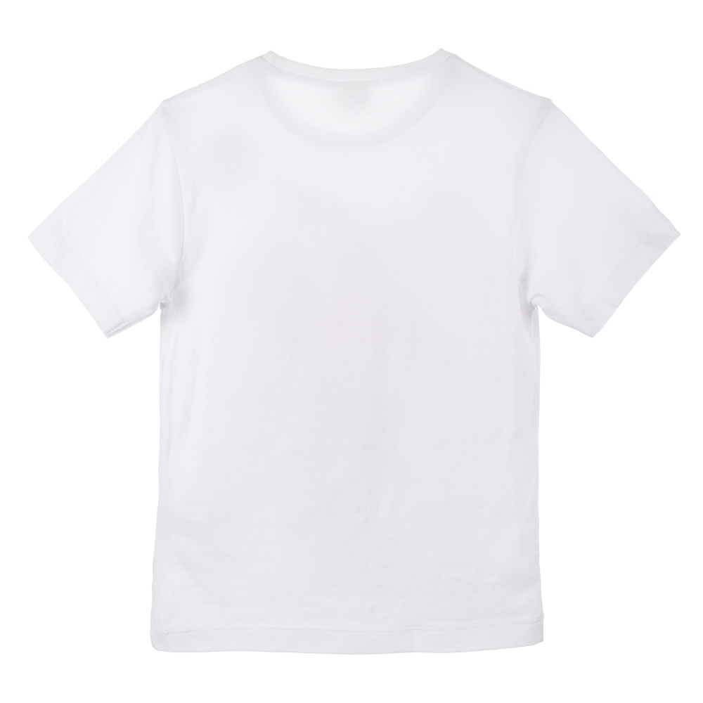T-Shirt M.c. Spiderman MARVEL Maglietta Bambino 100% Cotone - Ex1189biobianco