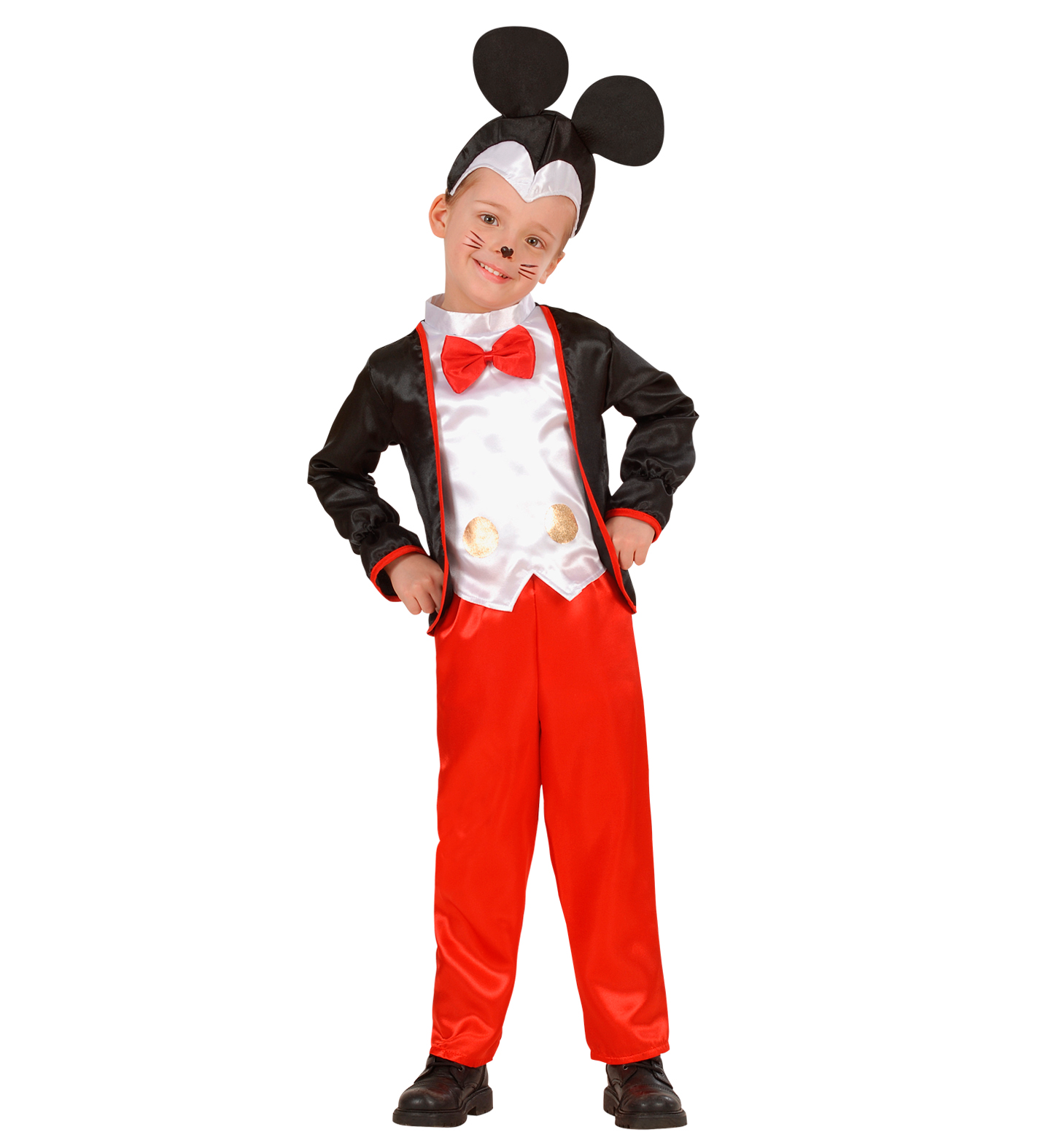 Costume Vestito Abito Travestimento Carnevale Bambino Topino