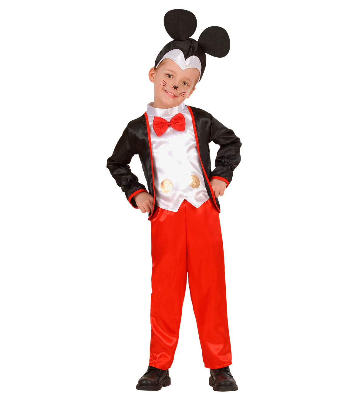 Costume Vestito Abito Travestimento Carnevale Bambino Topino