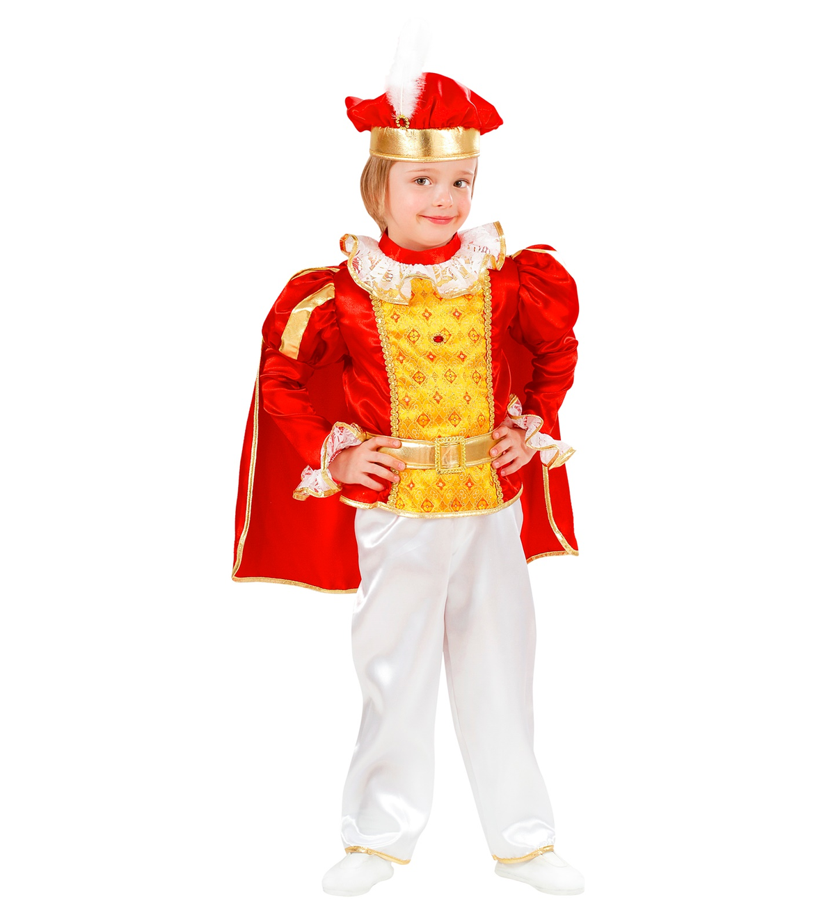Costume Vestito Abito Travestimento Carnevale Bambino Principe Delle Fiabe