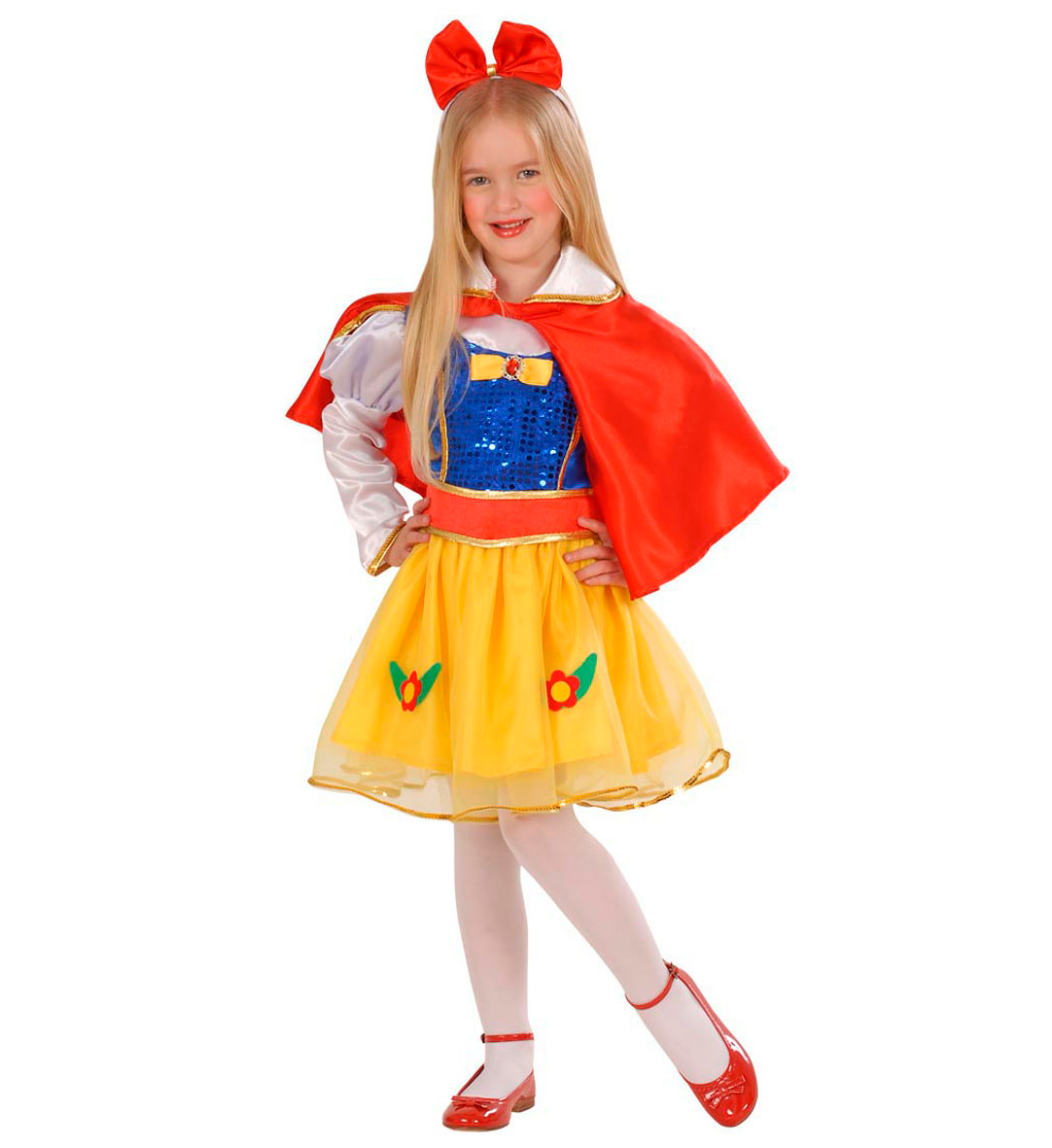 Costume Vestito Abito Travestimento Carnevale Bambina Principessa Delle Favole