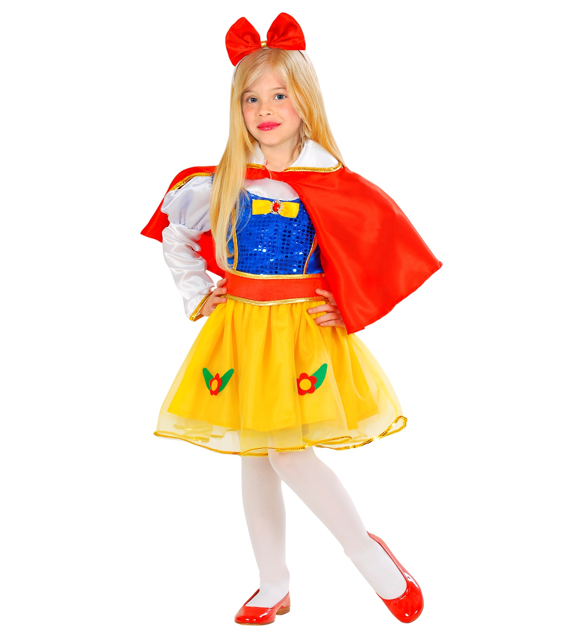 Costume Vestito Abito Travestimento Carnevale Bambina Principessa Delle Favole