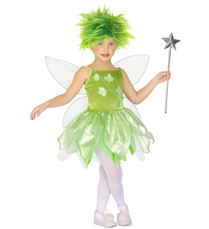 Costume Vestito Abito Travestimento Carnevale Bambina Fatina Dei Boschi