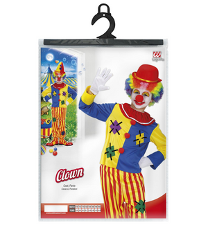 Costume Vestito Abito Travestimento Carnevale Bambino Pagliaccio