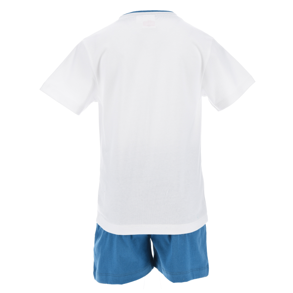 Completo Short + T-Shirt Avengers MARVEL Bambino 100% Cotone - Ex1033bianco