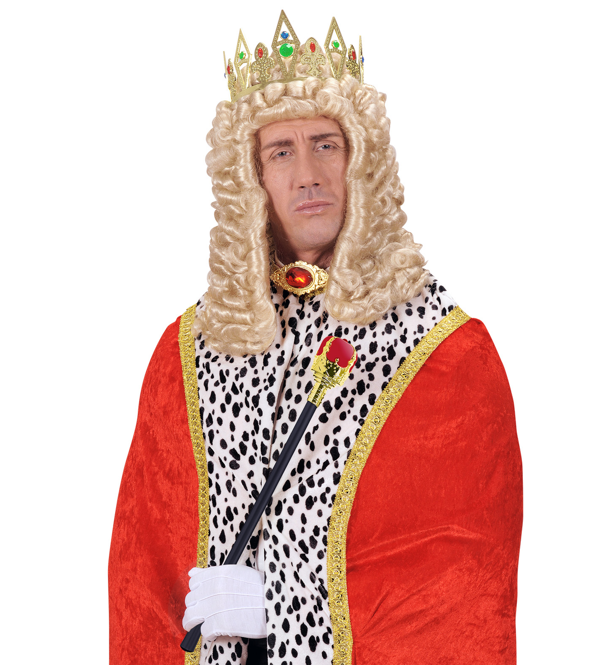 Bacchetta Scettro Reale Regina di Cuori Accessori per Abito Vestito Travestimento Carnevale