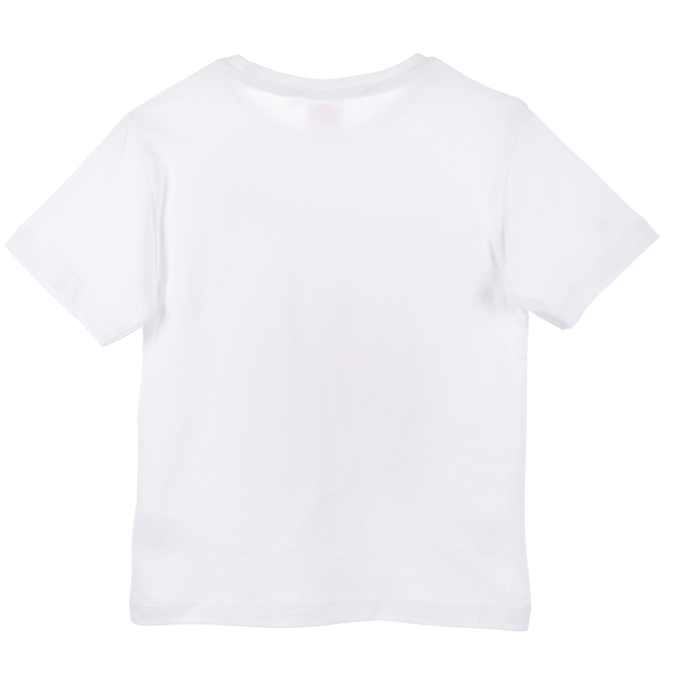 T-Shirt M.c. Spidey MARVEL Maglietta Bambino 100% Cotone - Ex1280bianco