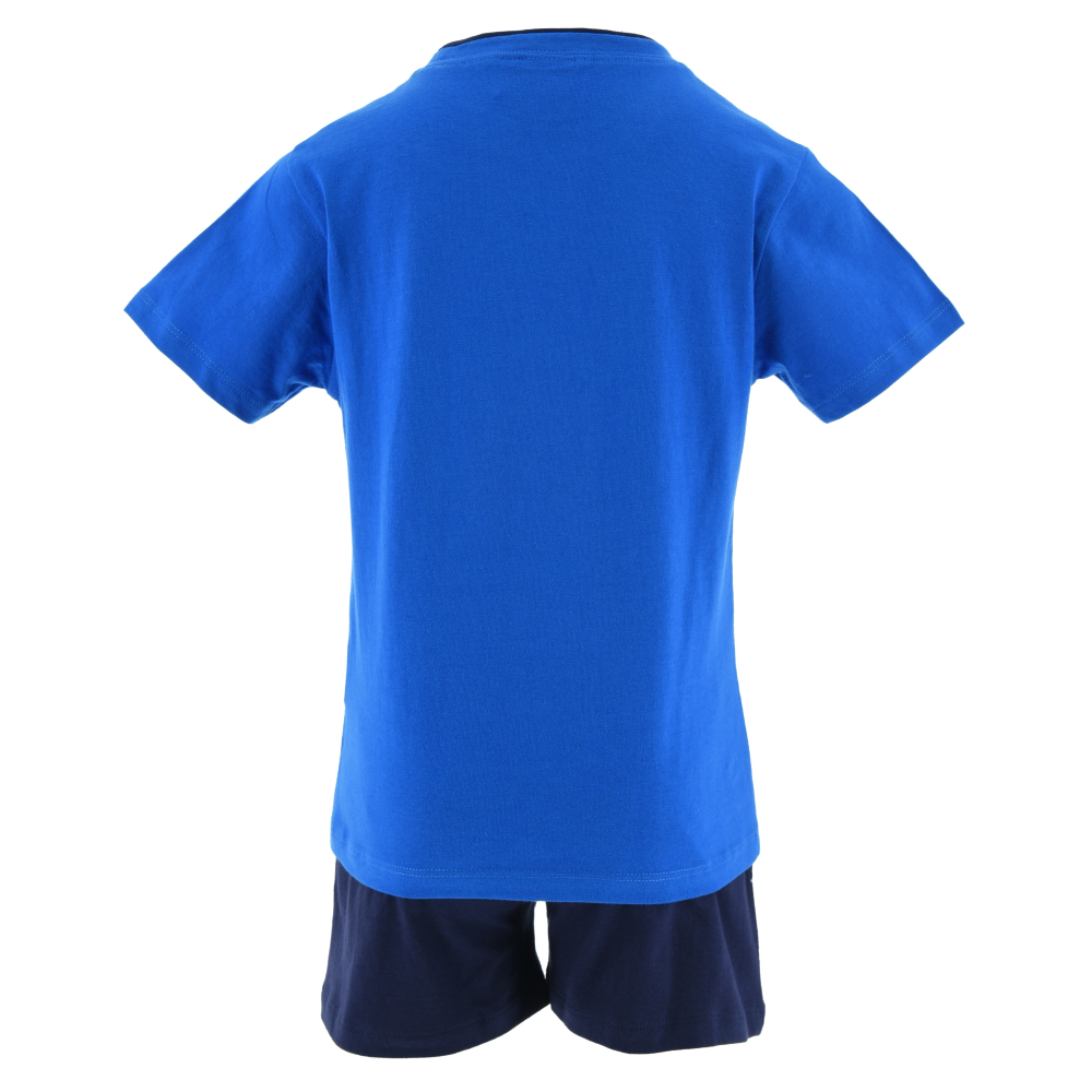 Completo Short + T-Shirt Topolino DISNEY Bambino 100% Cotone - Ex1040blu