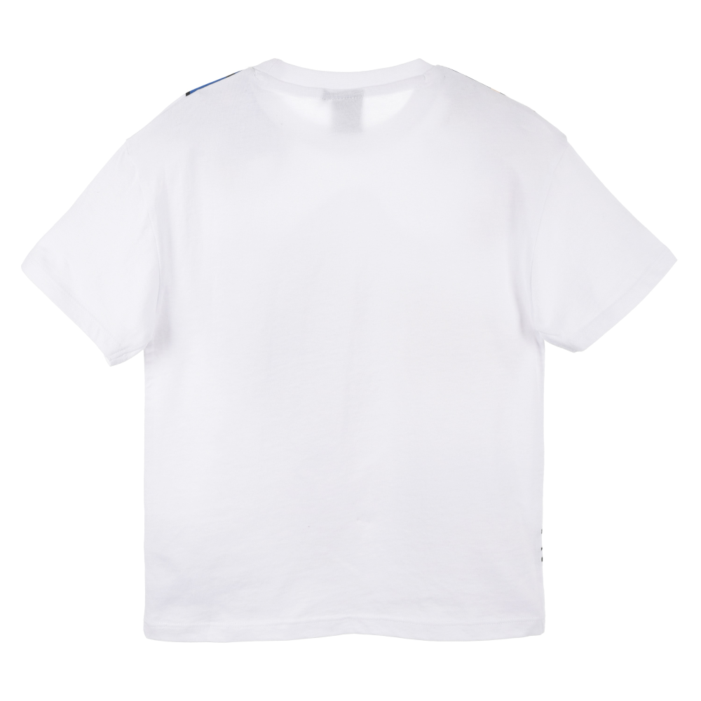 T-Shirt M.c. Sonic Maglietta Bambino 100% Cotone - Ex1164bianco