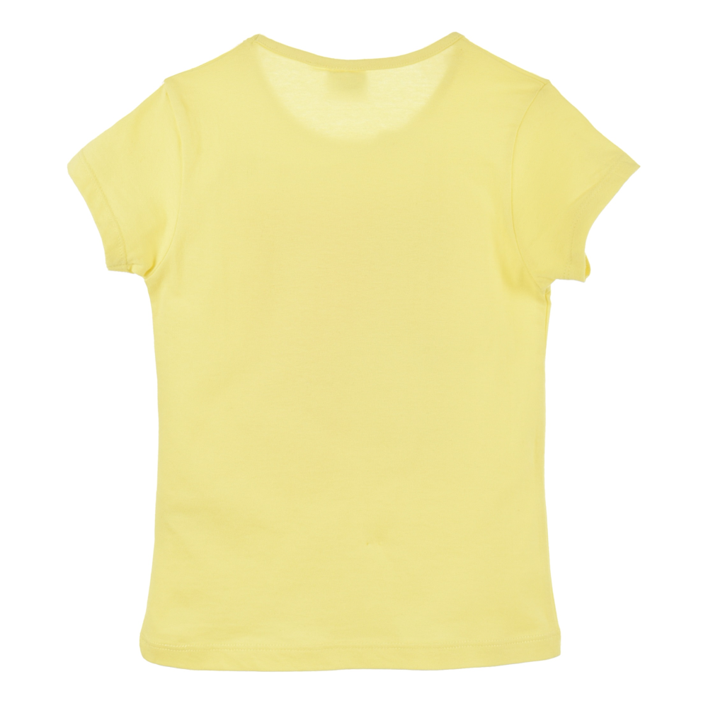 T-Shirt M.c. Minnie DISNEY Maglietta Bambino 100% Cotone - Ex1149giallo
