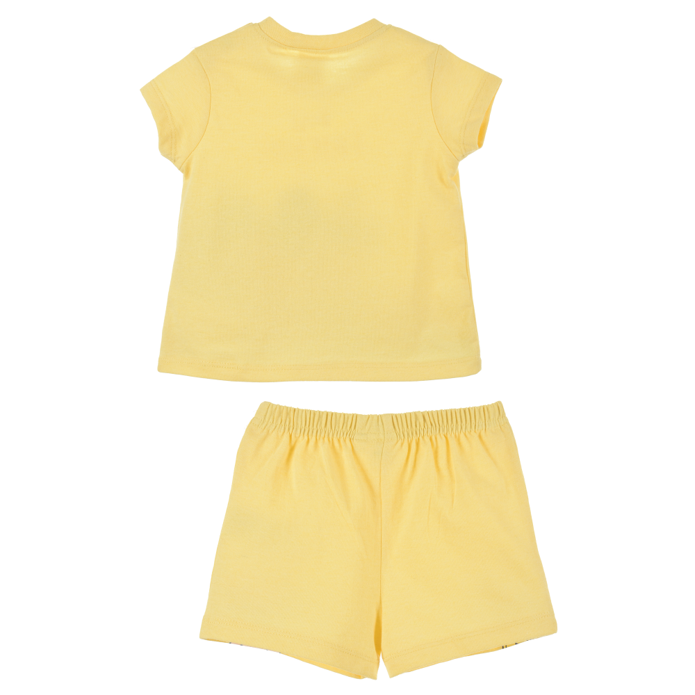 Completo Short + T-Shirt Minnie DISNEY Neonata 60% Co 40% Pl - Ex0075.recgiallo