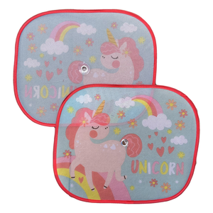 Tendine Parasole Laterali Unicorno Coppia di Tendine per Auto 44 X 35 CM Protezione Raggi Uv - 35781