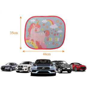 Tendine Parasole Laterali Unicorno Coppia di Tendine per Auto 44 X 35 CM Protezione Raggi Uv - 35781