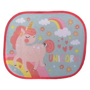 Tendine Parasole Laterali Unicorno Coppia di Tendine per Auto 44 X 35 CM Protezione Raggi Uv - 35781