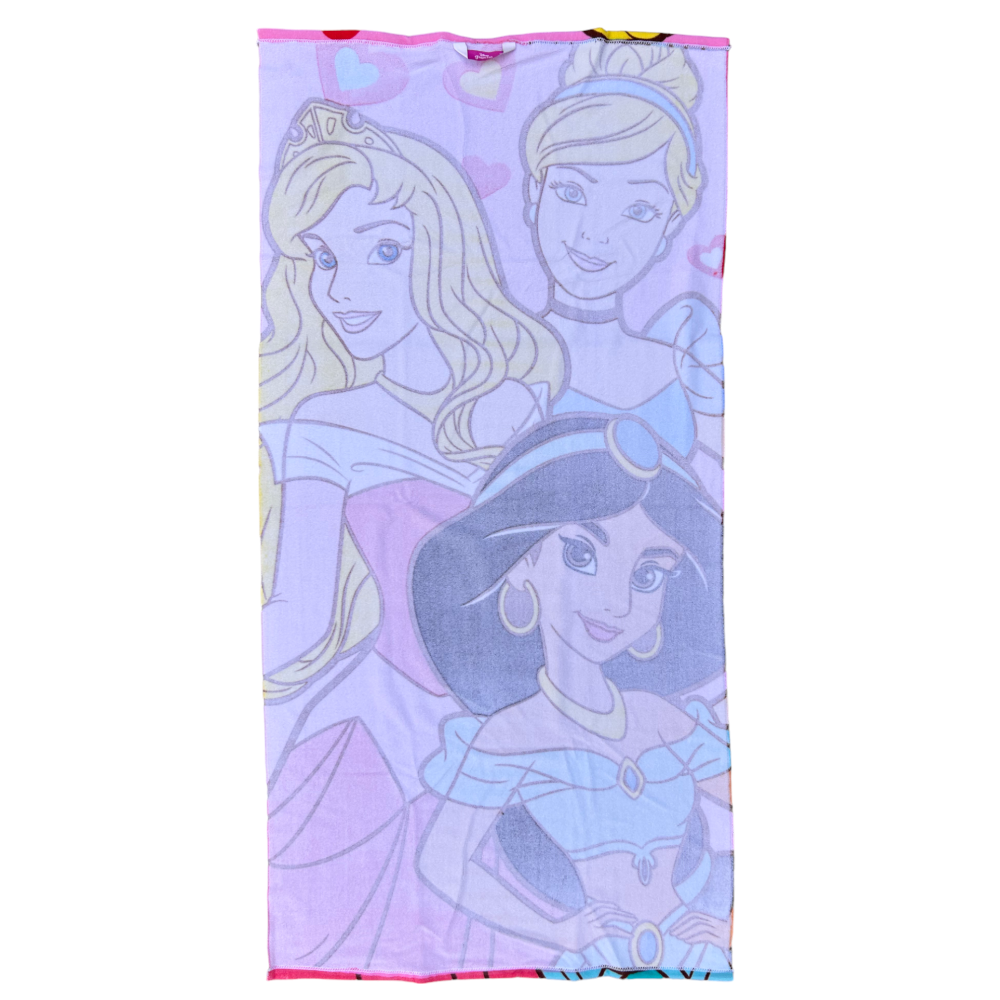 Telo Mare Principesse DISNEY Asciugamano per Bambini in Microfibra CM 140x70 - Pri1401