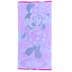 Telo Mare Minnie DISNEY Asciugamano per Bambini in Microfibra CM 140x70 - Min1397