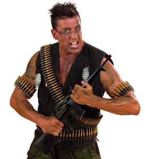 Fucile D' Assalto M16 Accessori per Abito Vestito Travestimento Carnevale Bambino