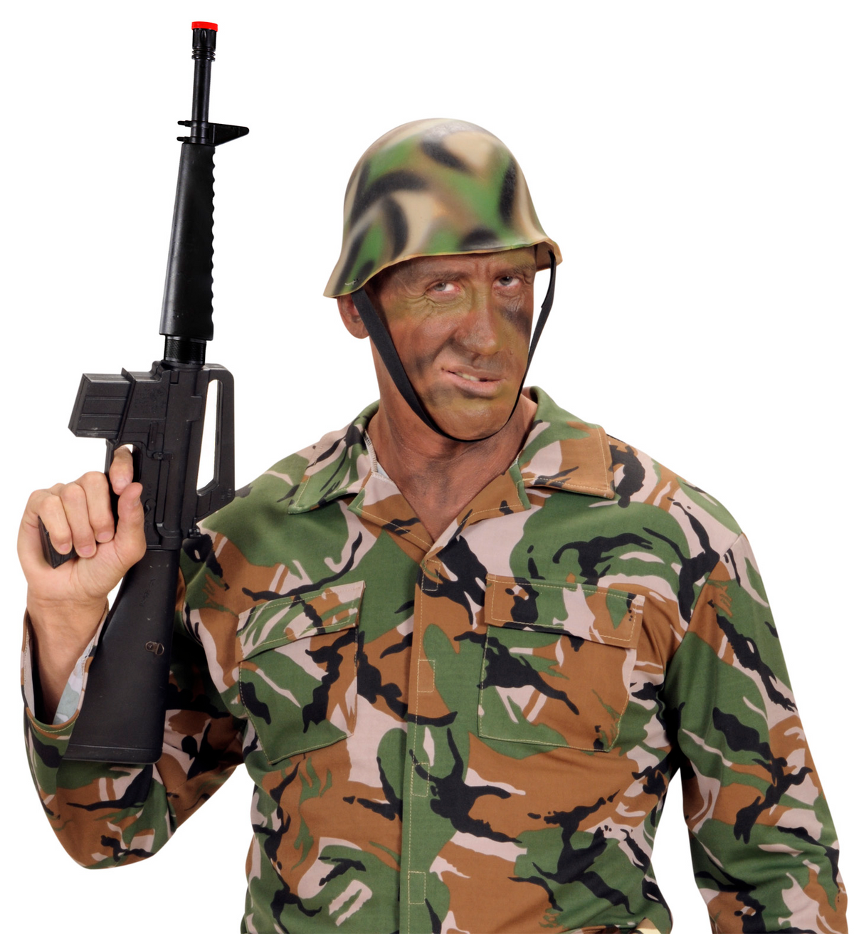 Fucile D' Assalto M16 Accessori per Abito Vestito Travestimento Carnevale Bambino