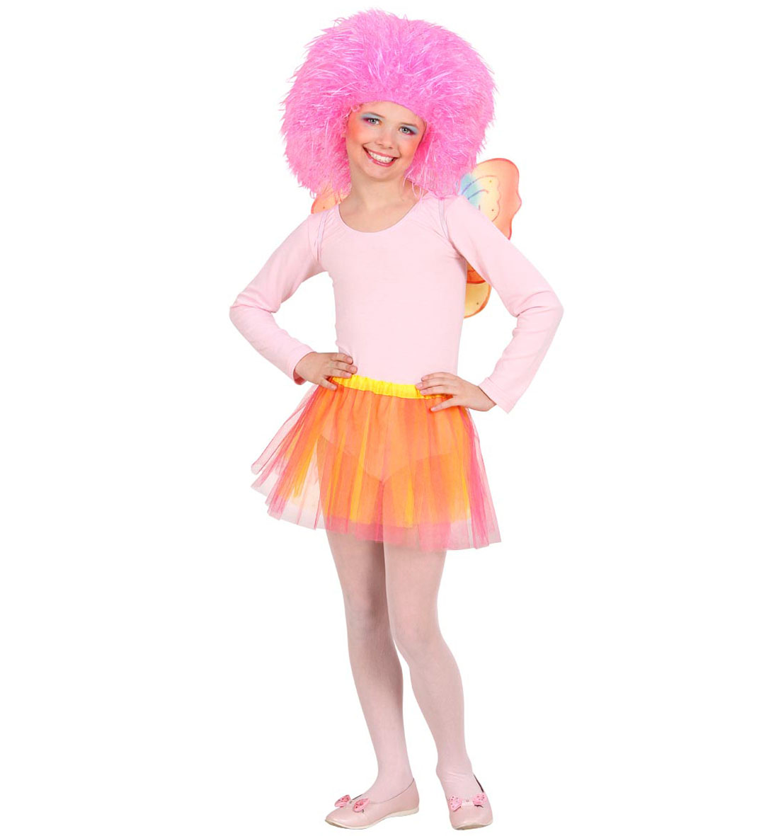 Set Fatina Accessori Ali Gonna Abito Vestito Travestimento Carnevale Bambina