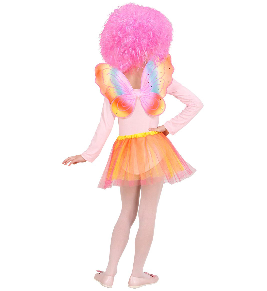 Set Fatina Accessori Ali Gonna Abito Vestito Travestimento Carnevale Bambina