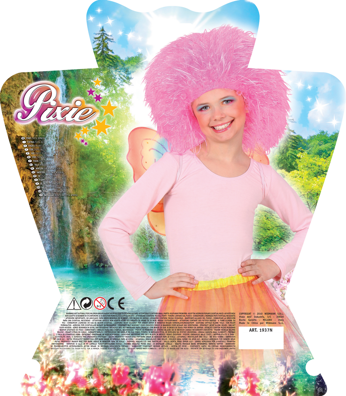 Set Fatina Accessori Ali Gonna Abito Vestito Travestimento Carnevale Bambina
