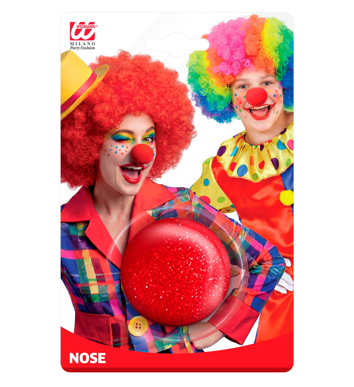 Naso Clown Pagliaccio in Spugna Accessori per Abito Vestito Travestimento Carnevale Bambino