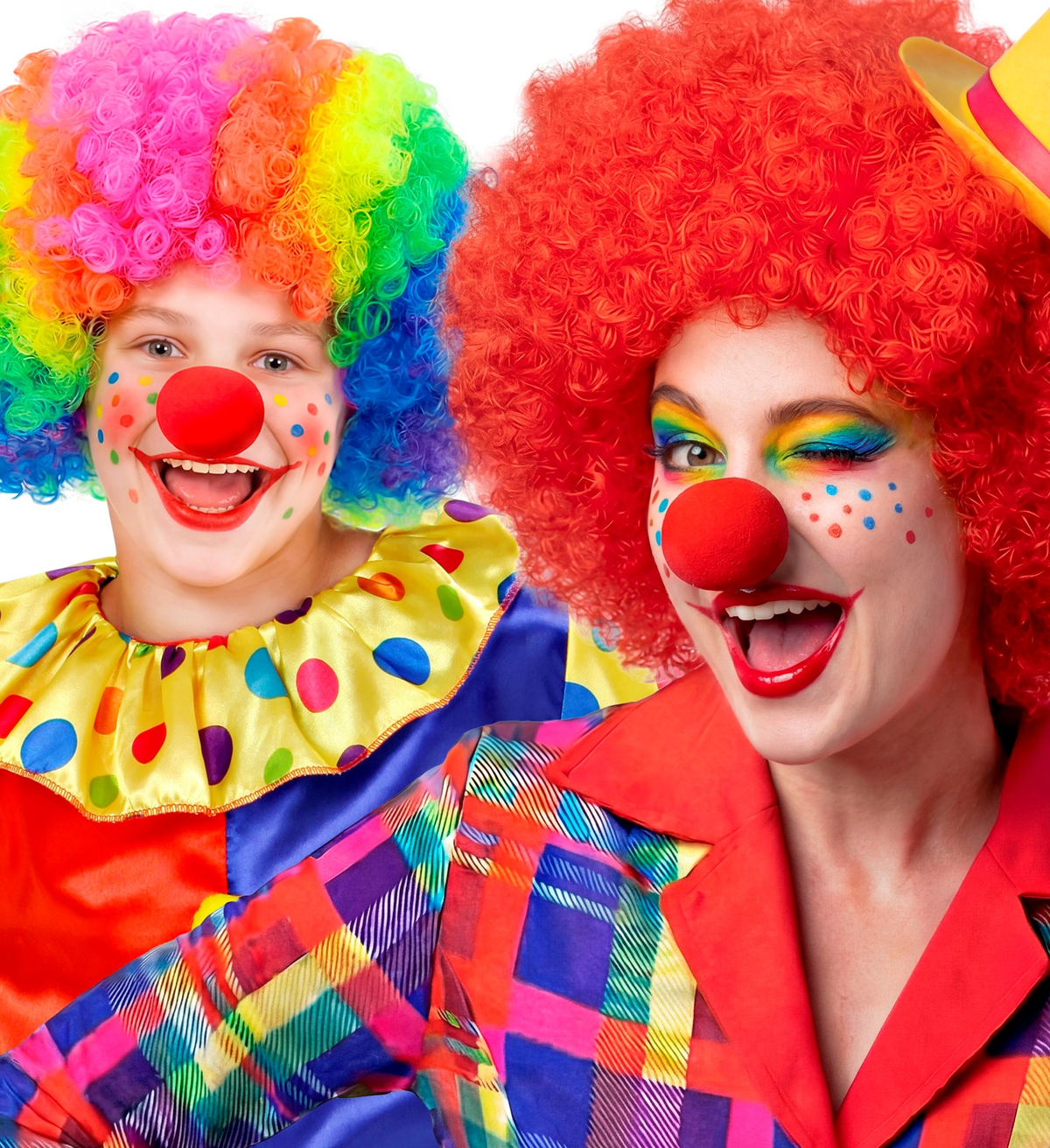 Naso Clown Pagliaccio in Spugna Accessori per Abito Vestito Travestimento Carnevale Bambino