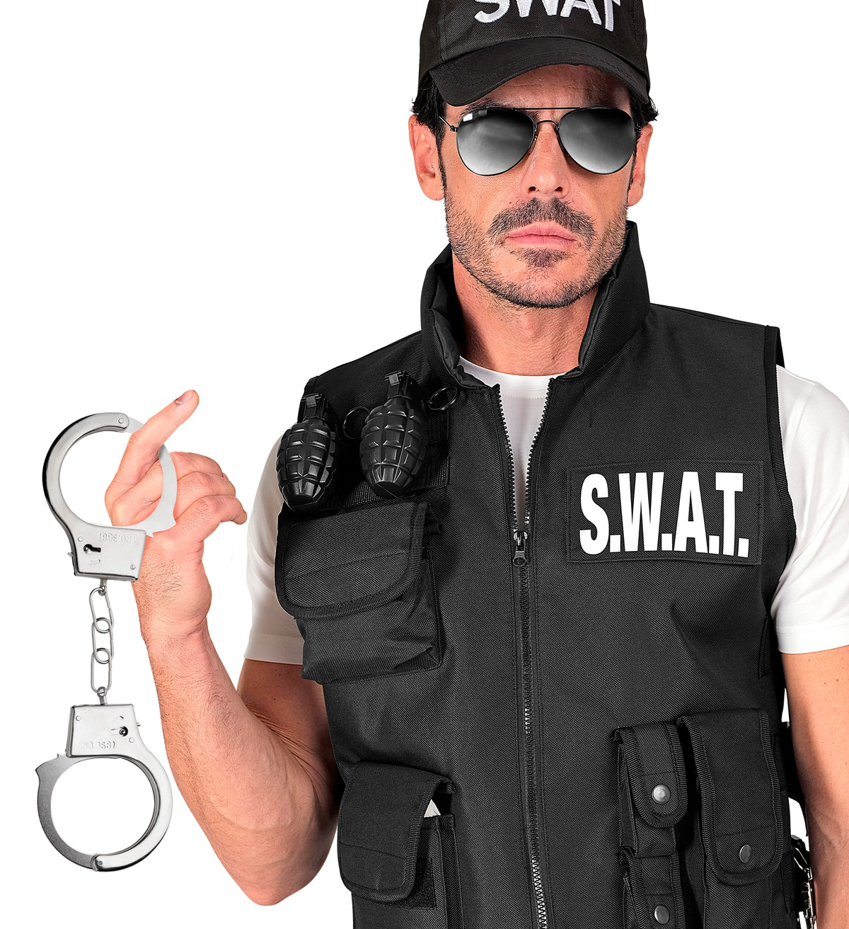 Manette in Metallo con Chiavi Accessori per Abito Vestito Travestimento Carnevale Bambino