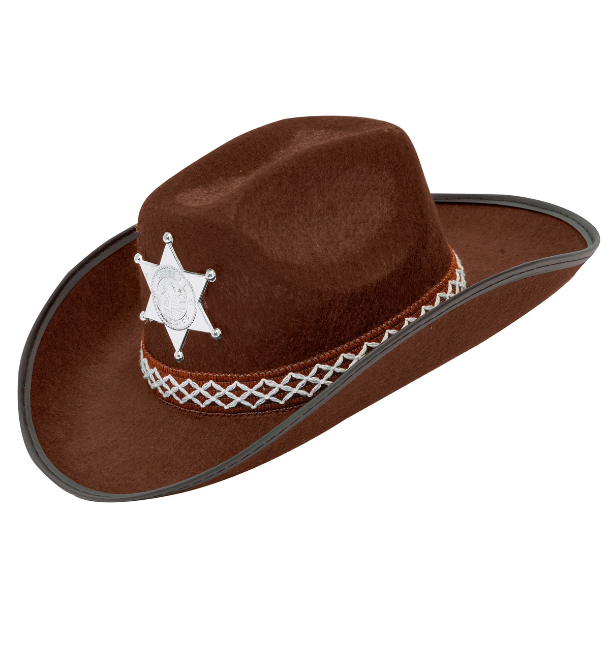 Cappello Sceriffo Cowboy Accessori per Abito Vestito Travestimento Carnevale Bambino