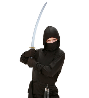 Spada Giapponese Ninja con Fodero Accessori per Abito Vestito Travestimento Carnevale Bambino
