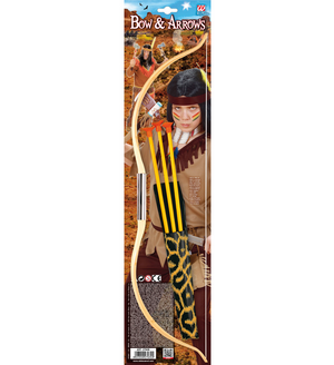 Arco e Frecce Indiano Accessori per Abito Vestito Travestimento Carnevale Bambino