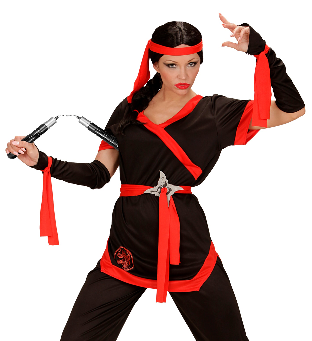 Nunchaku Ninja Accessori per Abito Vestito Travestimento Carnevale Bambino