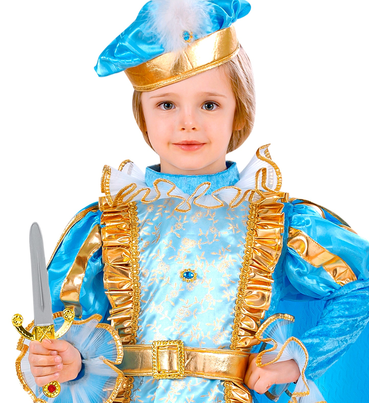 Pugnale con Gemme e Fodero Accessori per Abito Vestito Travestimento Carnevale Bambino