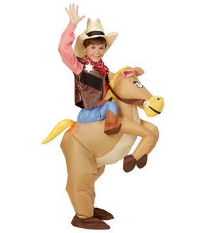 Costume Vestito Abito Travestimento Carnevale Bambino Cavallo-