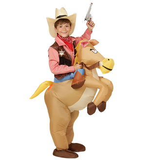 Costume Vestito Abito Travestimento Carnevale Bambino Cavallo-