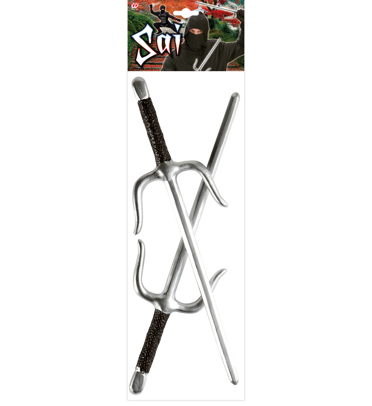 Vestito Carnevale + Accessori Red Dragon Ninja Costume Nunchaku Spada Giapponese con Fodero Spada Sai Travestimento (8/10 Anni)