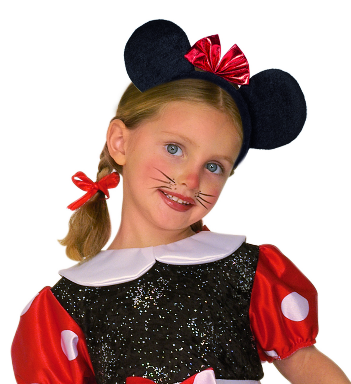 Orecchie Topina con Cerchietto Accessori per Abito Vestito Travestimento Carnevale Bambina
