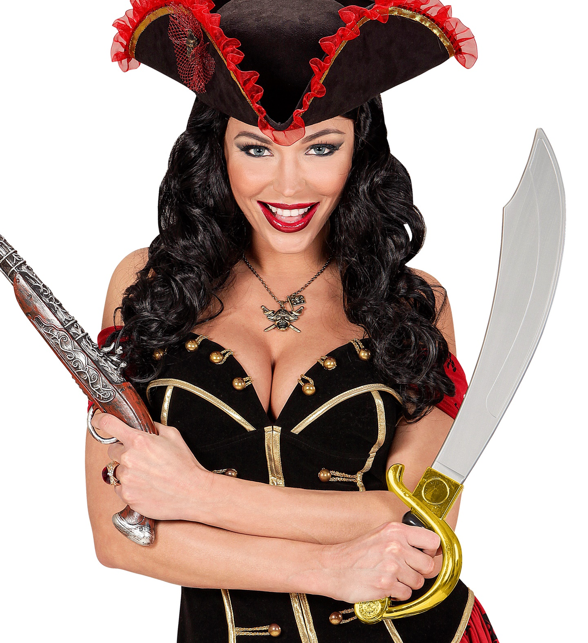 Sciabola Pirata Accessori per Abito Vestito Travestimento Carnevale Bambino