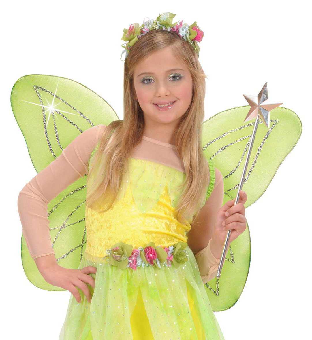 Ali Fatina Glitter Modellabili Assortite in Vari Colori Pastello per Vestito Carnevale Bambina